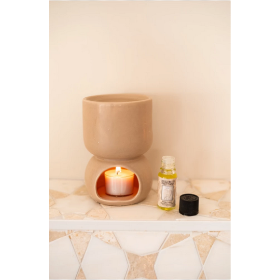 Wax & Oil Burner Mille Taupe