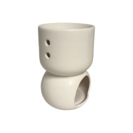 Wax & Oil Burner Mille White