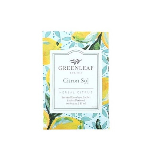 Greenleaf Citron Sol Small Sachet