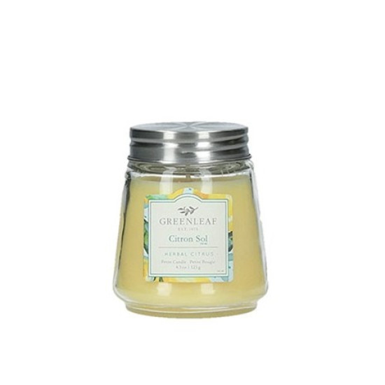 Greenleaf Citron Sol Petite Candle