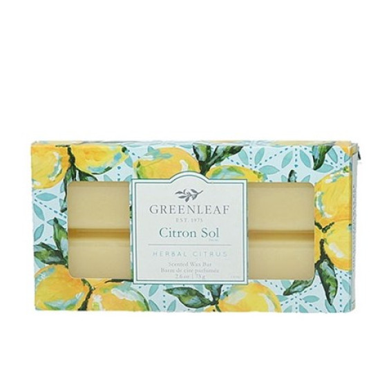 Greenleaf Citron Sol Wax Bar