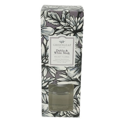 Greenleaf Dahlia & White Musk Signature Reed Diffuser