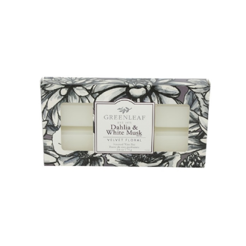 Greenleaf Dahlia & White Musk Wax Bar