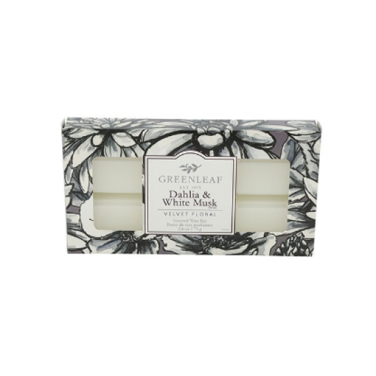 Greenleaf Dahlia & White Musk Wax Bar