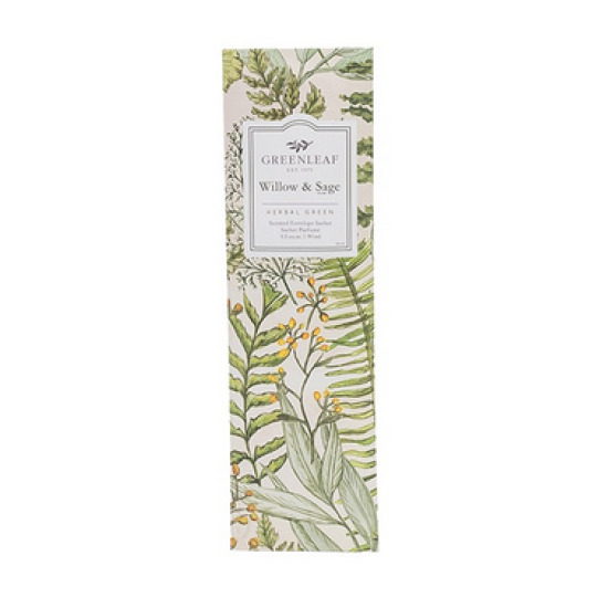 Greenleaf Willow & Sage Slim Sachet