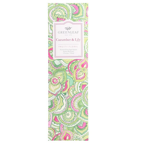 Greenleaf Cucumber & Lily Slim Sachet