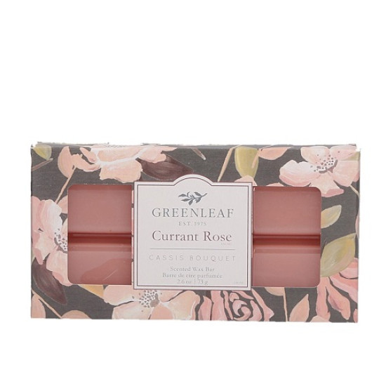 Greenleaf Currant Rose Wax Bar