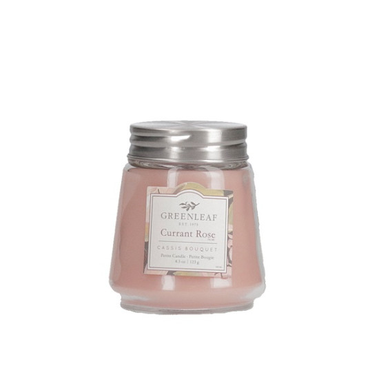 Greenleaf Currant Rose Petite Candle