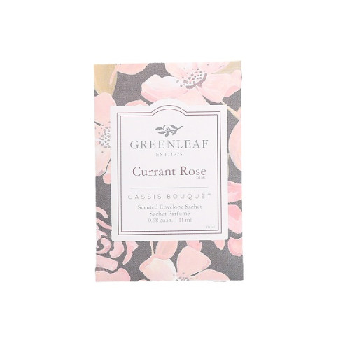 Greenleaf Currant Rose Small Sachet