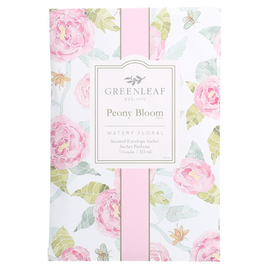 Greenleaf Peony Bloom Large Sachet