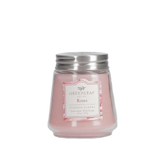 Greenleaf Roses Petite Candle