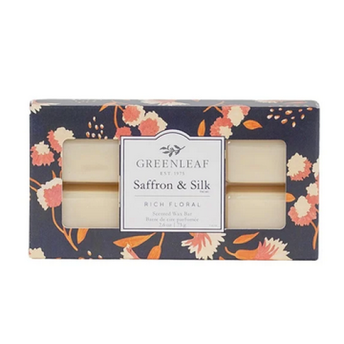 Greenleaf Saffron & Silk Wax Bar