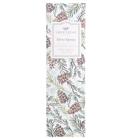 Greenleaf Silver Spruce Slim Sachet 