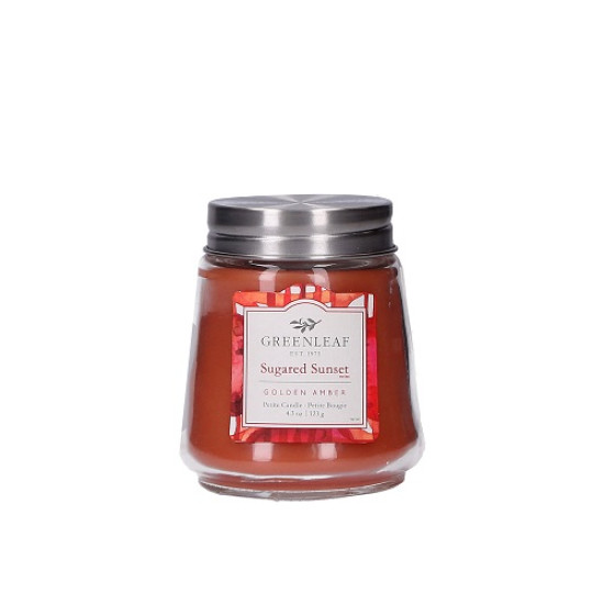 Greenleaf Sugared Sunset Petite Candle